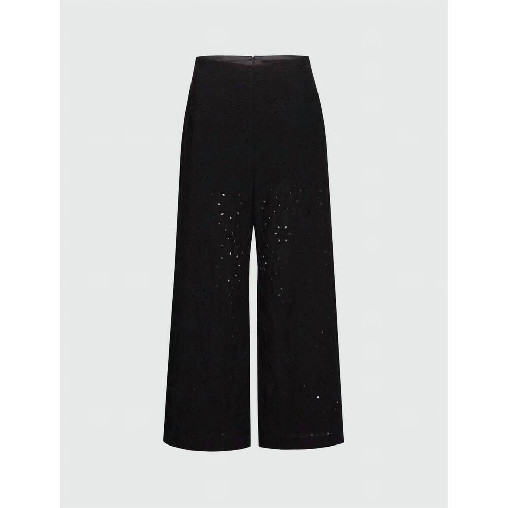 NEW MARELLA women's era eyeley pant in black